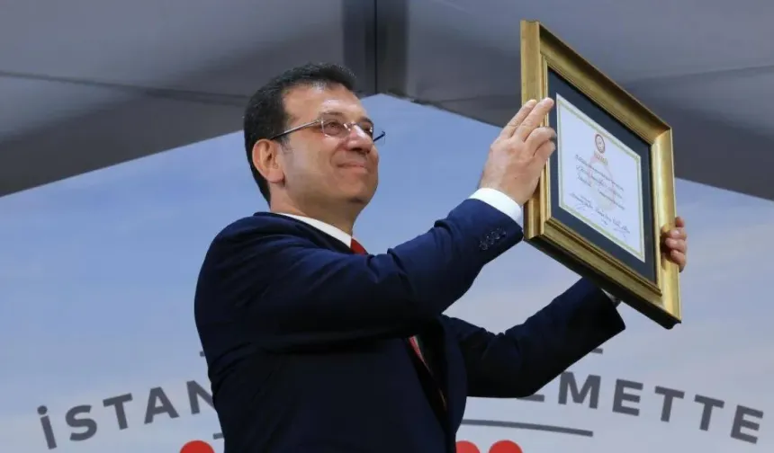 Ekrem İmamoğlu'nun diploması davasında flaş karar