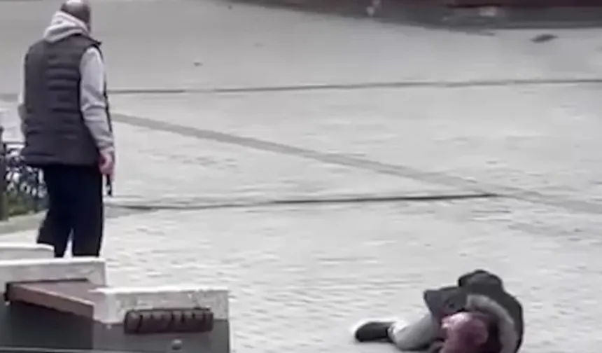 Silahla vurup dakikalarca başında bekledi