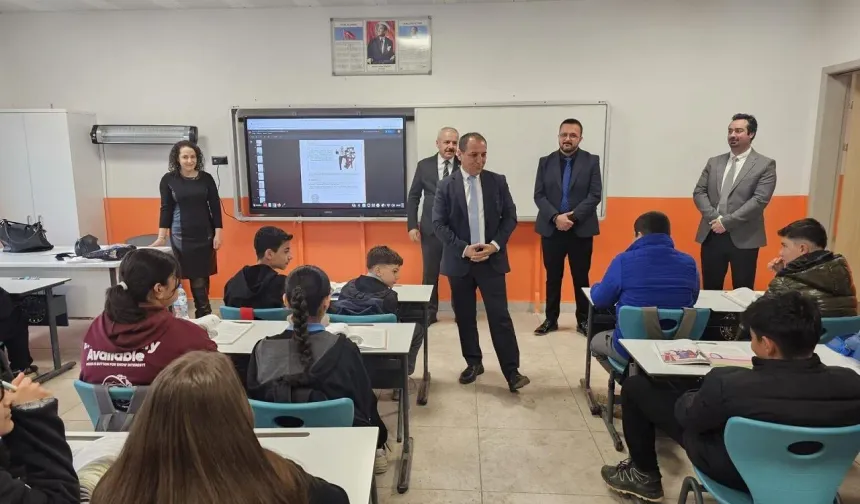 Kahramanmaraş Milli Eğitim Müdürü Erhan Baydur Elbistan’da: Eğitim Seferberliği Sürüyor