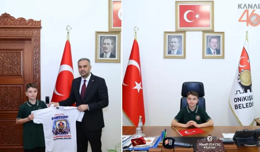 Onikişubat Belediye Başkanı Hanifi Toptaş Koltuğunu Halil Sami’ye Devretti