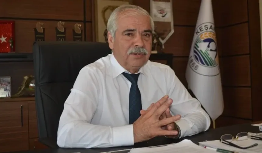Keşan Belediye Başkanı CHP'den istifa etti