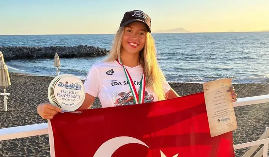 Eda Savcıgil kimdir? Capri-Napoli'de tarih yazan genç yüzücünün başarı hikayesi