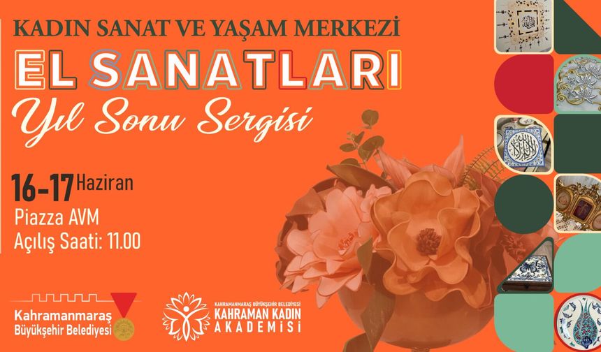 Büyükşehir Belediyesi Kursiyerlerinden Büyük Sergi
