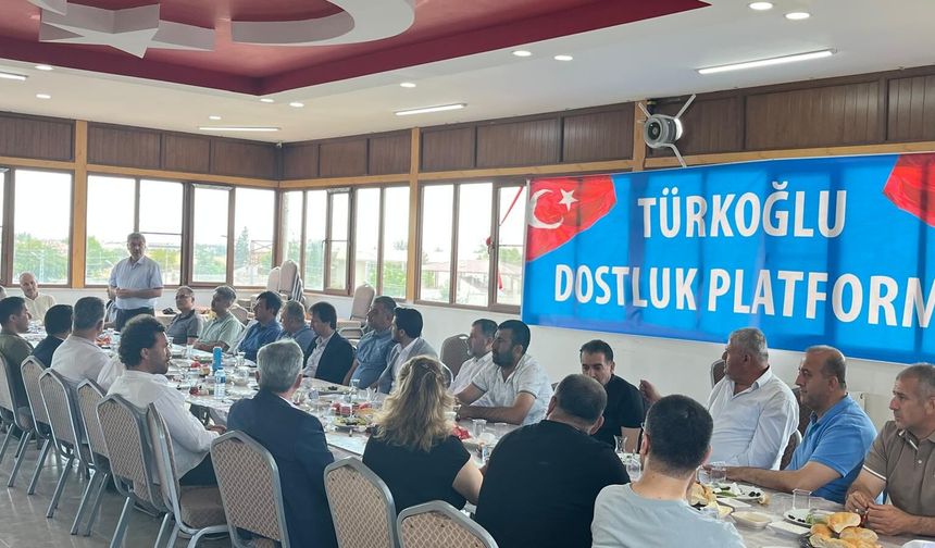 Türkoğlu Dostluk Platformu İlçenin Öncelikli İhtiyaçlarını Gündeme Taşıdı