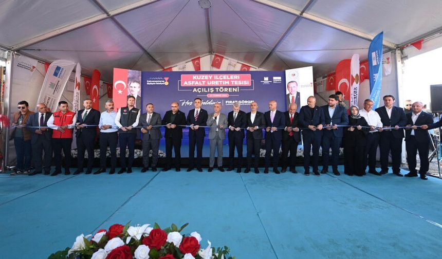 800 Milyon TL’lik Dev Yatırım Hizmete Girdi: Kuzey İlçeleri Asfalt Üretim Tesisi Açıldı