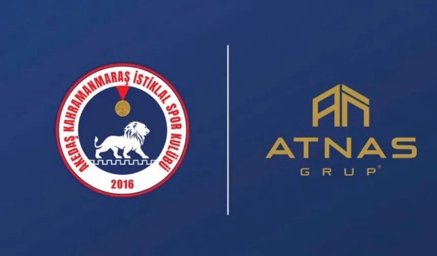 Kahramanmaraş İstiklalspor'a ATNAS Grup'tan Sponsor Desteği