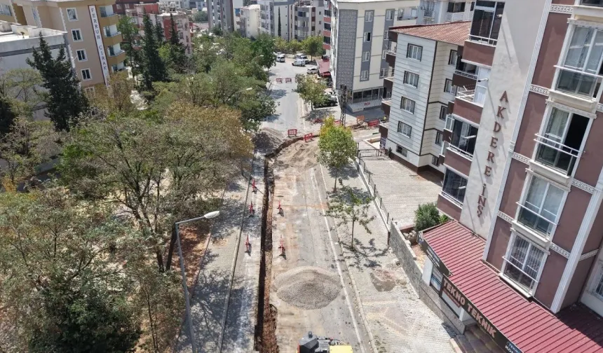 KASKİ, Gazi Mustafa Kuşçu Caddesi’nde altyapıyı yeniliyor