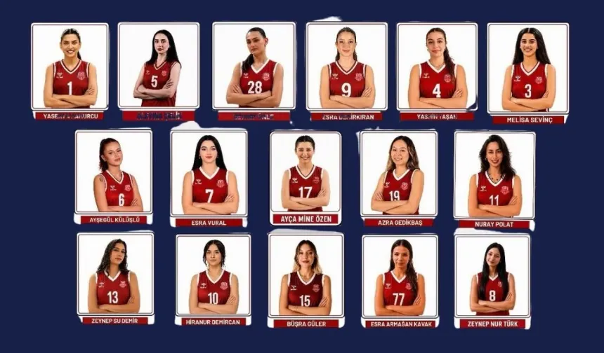 Kahramanmaraş Büyükşehir Belediyespor Kadın Voleybol Takımı’nın Kadrosu Açıklandı