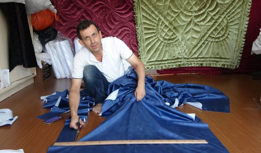 Kahramanmaraş’ın el emeği yorgancılığı teknoloji karşısında zorlanıyor