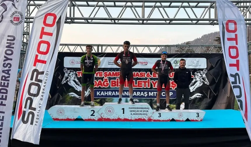 Kahramanmaraş’ta Ulusal Dağ Bisikleti Yarışları Start Aldı