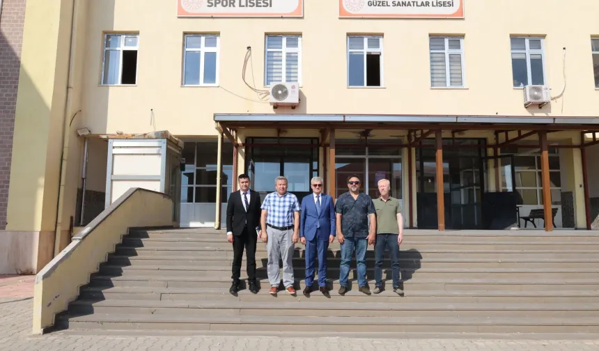 Kahramanmaraş’ta üç lisede 2026-2027 eğitim yılı hazırlıkları incelendi