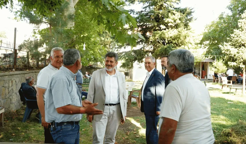 Kahramanmaraş Milletvekili Debgici, Ekinözü’nde esnaf ve vatandaşları dinledi