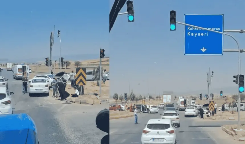Kahramanmaraş Narlı Kavşağında Kaza: Yaralılar Var