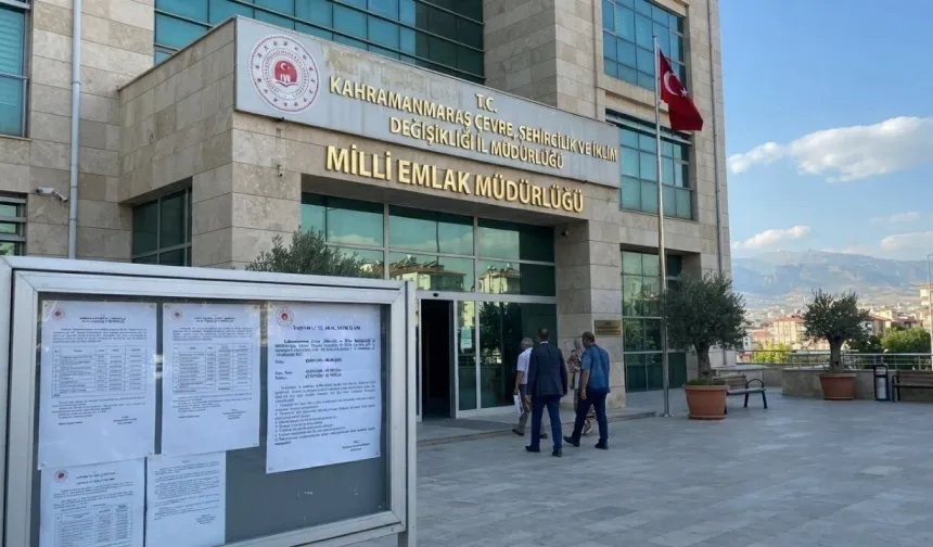 Kahramanmaraş Milli Emlak Arsa ve Araç İhalesi Başlıyor