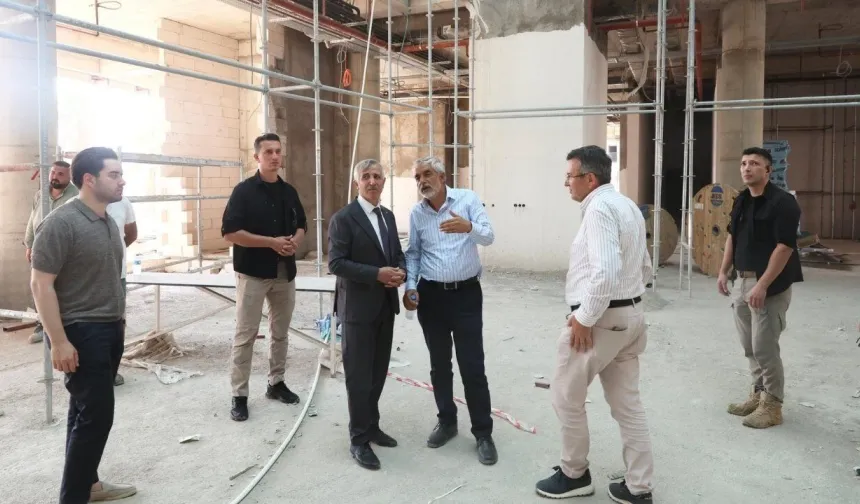 Kahramanmaraş Valilik Binası İnşaatında Son Durum