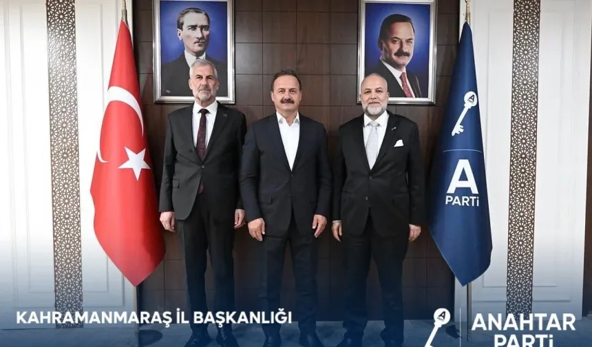 Yavuz Ağıralioğlu Kahramanmaraş heyetini Ağıralioğlu ağırladı: İş adamı partiye katıldı