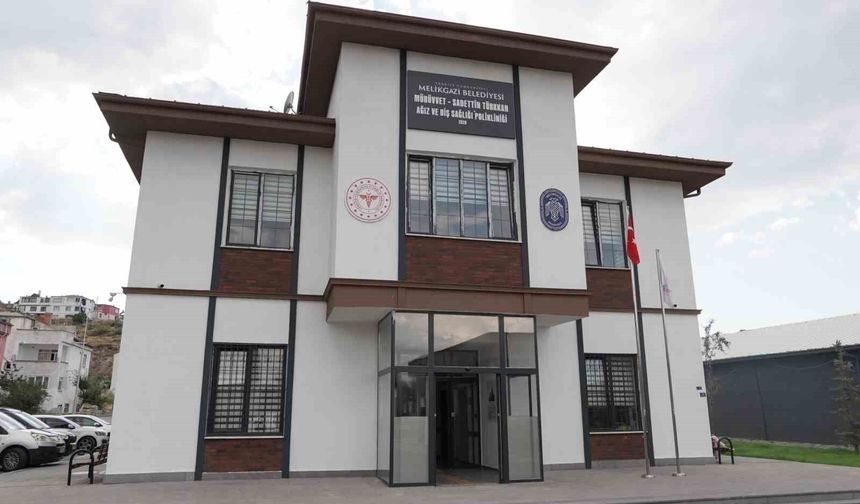Melikgazi'de Yeni Diş Polikliniği Açılıyor