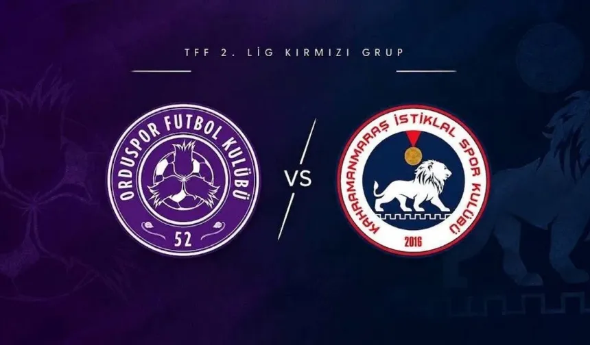 52 Orduspor - İstiklalspor maçı hangi kanalda? Şifresiz yayınlanacak