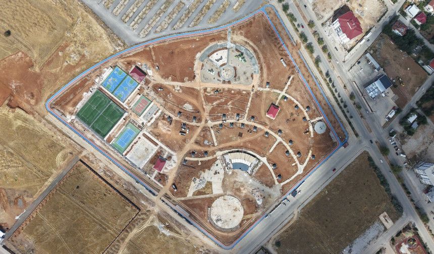 Afşin Millet Bahçesi Yenileme Çalışmaları Tamamlanıyor: Yeni Yüzüyle Açılıyor