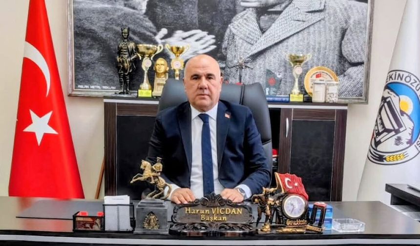 Ekinözü Belediye Başkanı Harun Vicdan CHP’den istifa etti