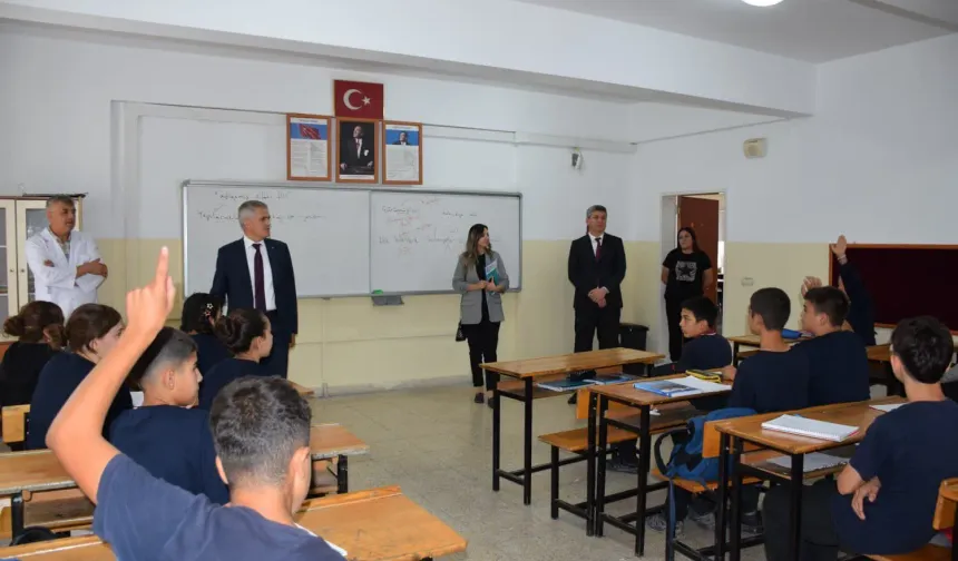 Kahramanmaraş’ta eğitim için saha çalışması: 6 okul ziyaret edildi