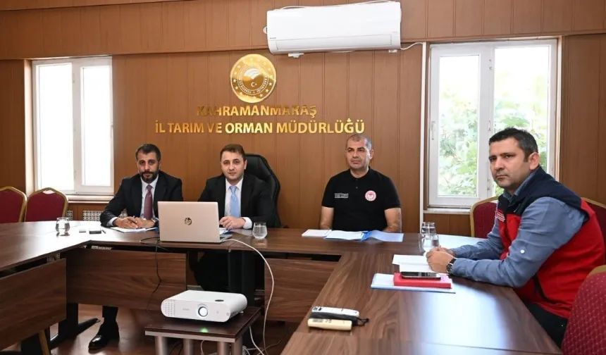 Kahramanmaraş’ta su kaynakları için önemli toplantı: Kuraklık ve tarımsal sulama gündemde
