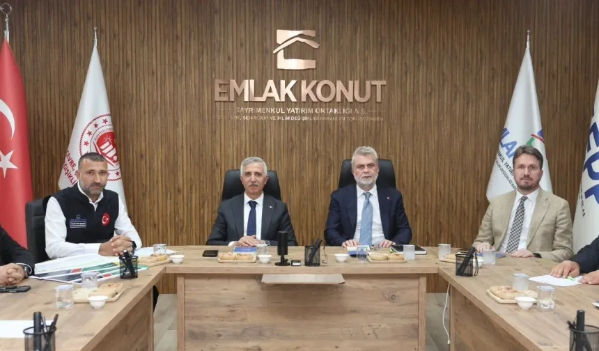 Kahramanmaraş’ta devam eden projeler için son durum toplantısı
