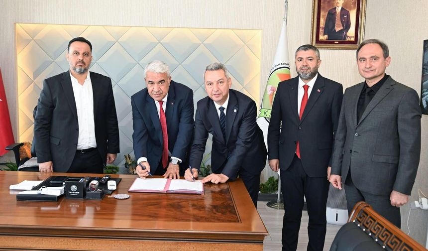 Kahramanmaraş’ta esnaf için KSÜ ve KESYEV’den iş birliği