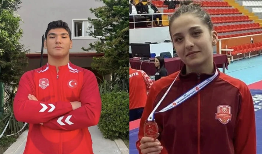 Kahramanmaraşlı Milli Güreşçiler Balkan'da Altın Kazandı