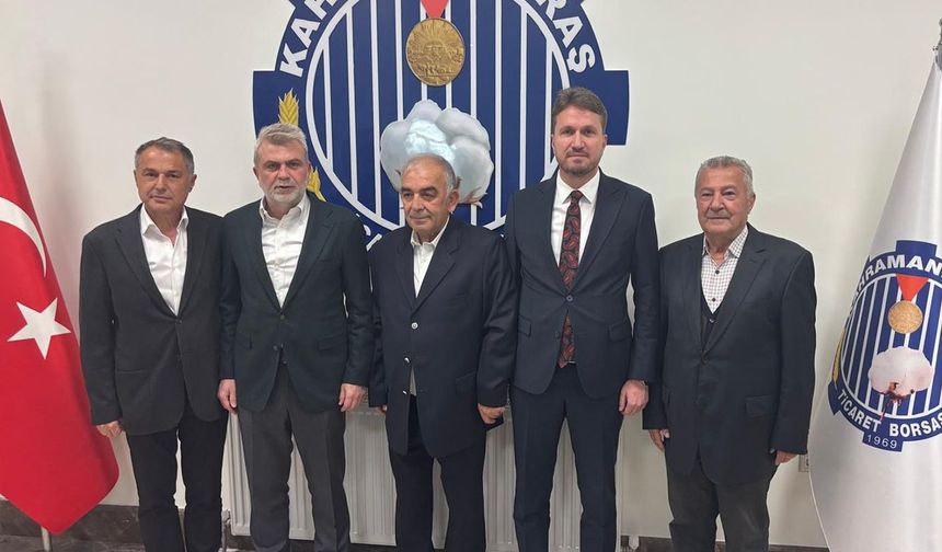 Başkan Görgel'den Kahramanmaraş Ticaret Borsası'na hayırlı olsun ziyareti