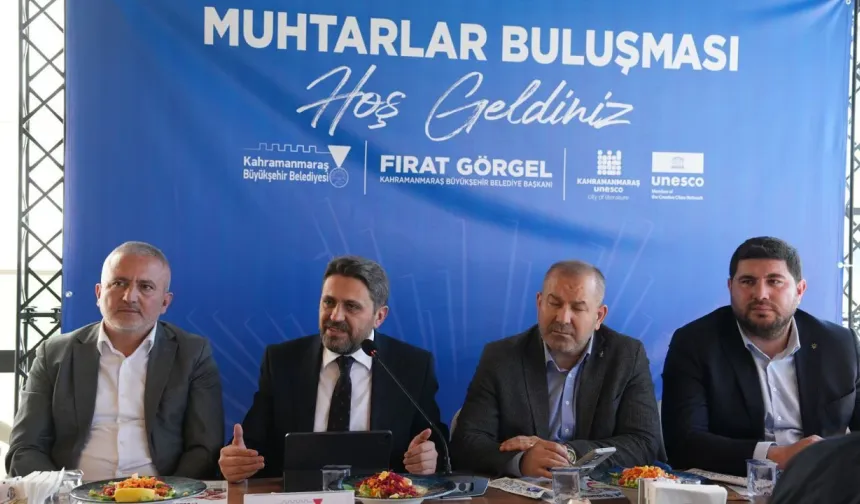 Kahramanmaraş Büyükşehir Göksun’da Saha Çalışmalarını Hızlandırdı: Muhtarlar Buluşması Gerçekleşti