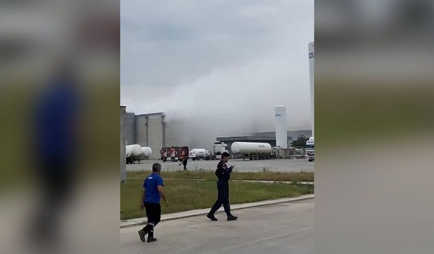 Kahramanmaraş'ta fabrikada peş peşe patlamalar!
