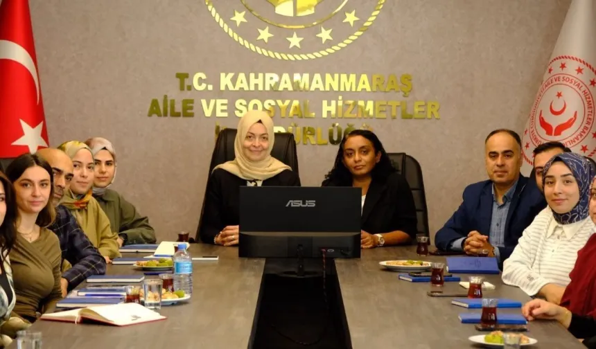 Kahramanmaraş Aile ve Sosyal Hizmetler İl Müdürlüğünden Otizm Eğitimi