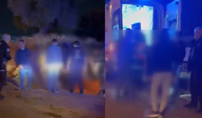 Kahramanmaraş'ta Yol Kenarında Hareketsiz Yatan Kişi Hastaneye kaldırıldı.
