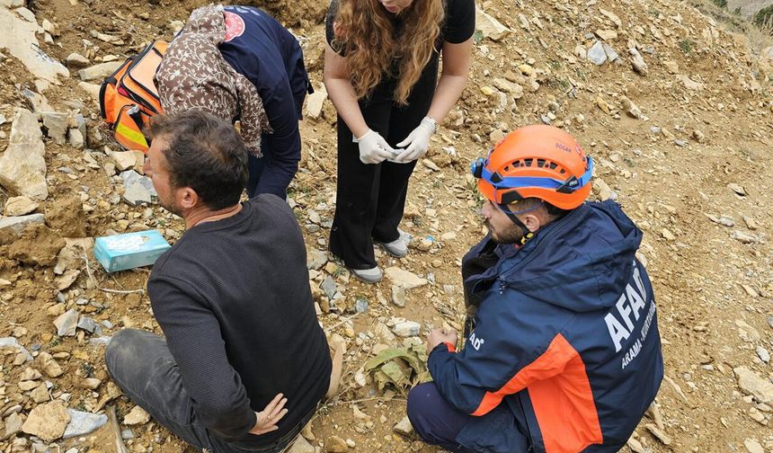 Kardeşi taşıyamayınca yardım istedi: Kahramanmaraş'ta çoban için seferberlik