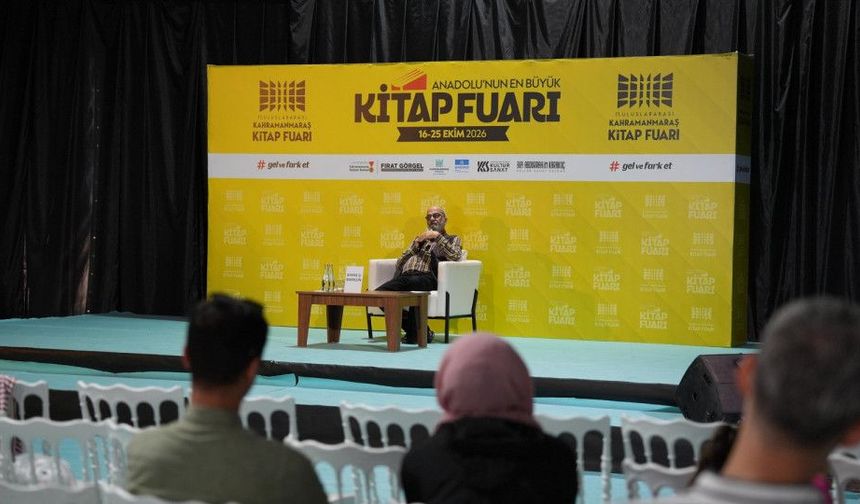 11. Kahramanmaraş Kitap Fuarı'nda Savaş Barkçin Rüzgarı