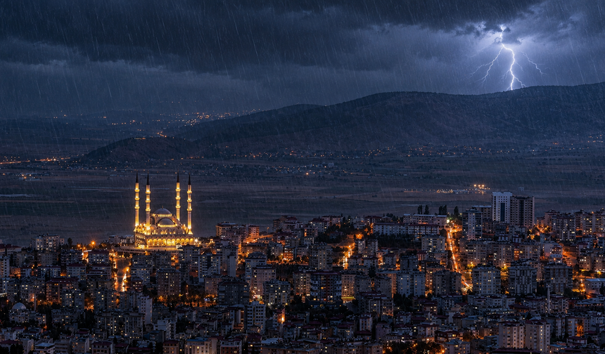 Kahramanmaraş’ta Yağış Alarmı: 3 Gün Sürecek