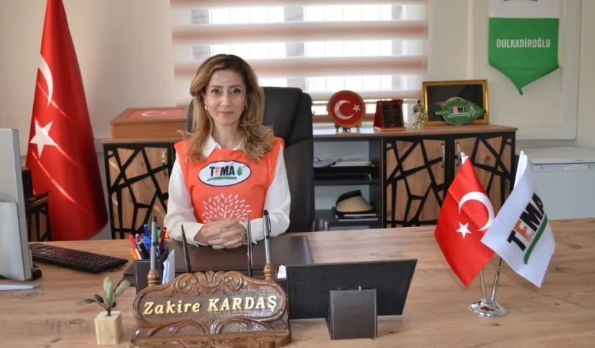 Kahramanmaraş Dulkadiroğlu TEMA Gönüllüleri Çevre İçin Harekete Geçti