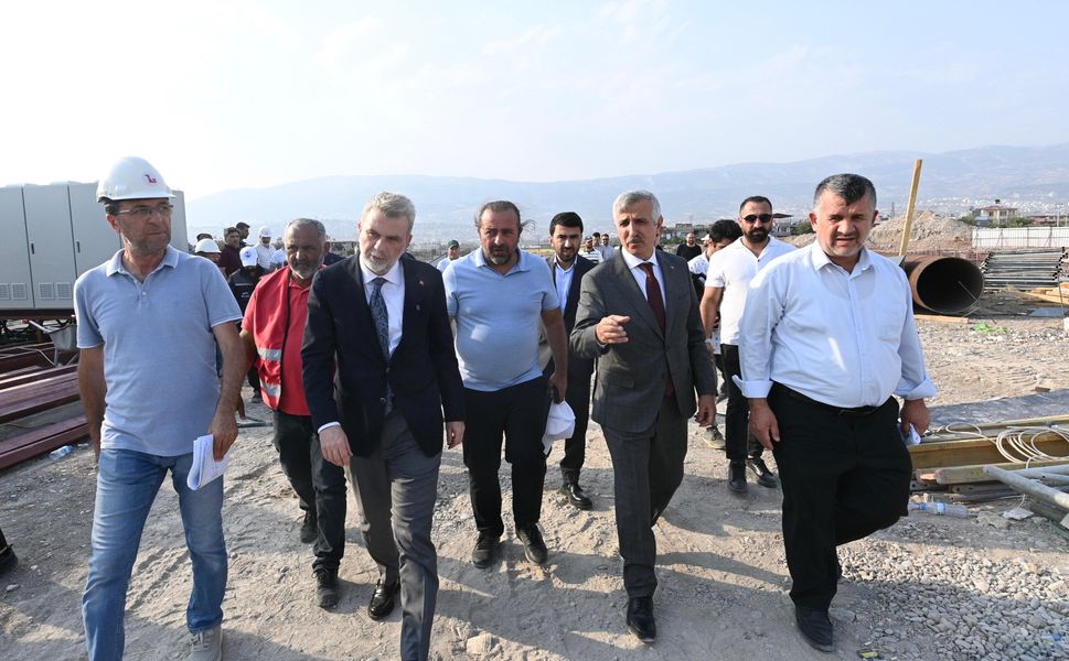 Kahramanmaraş'ta Kesintisiz İçmesuyu İçin Geri Sayım Başladı!