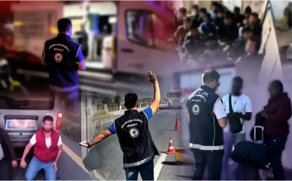 Büyük operasyon! Yüzlerce göçmen yakalandı