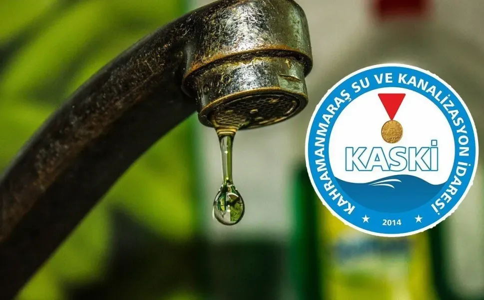 Kahramanmaraş'ta su kesintisi: O ilçeye saatlerce su verilmeyecek!