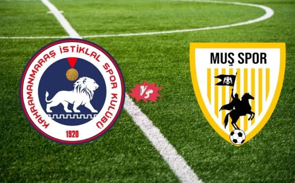Kahramanmaraş İstiklalspor - Muşspor Maçı İlk 11'leri Belli Oldu
