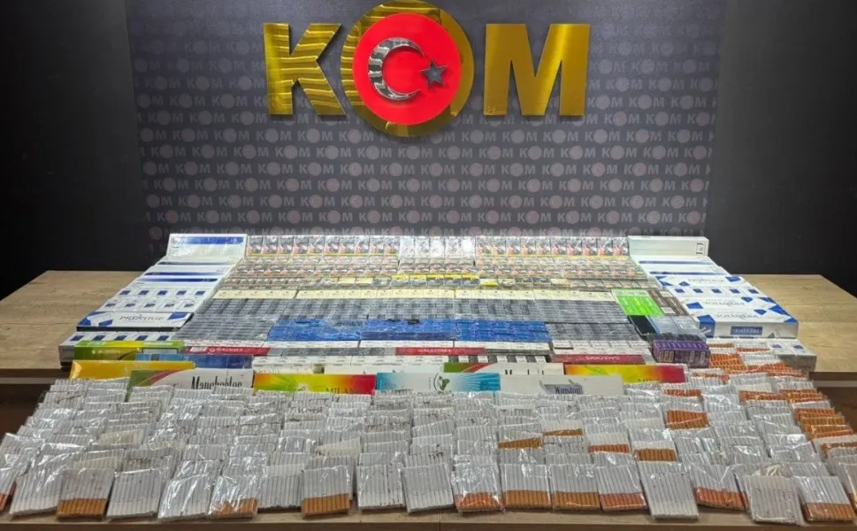 Kahramanmaraş’ta dumanlı işlere Son! Kaçak sigara ve sahte plakalar yakalandı