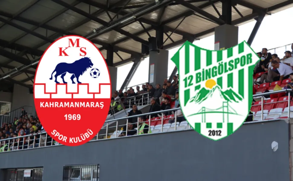Kahramanmaraşspor - 12 Bingölspor maçı hangi kanalda, saat kaçta, ne zaman? Lig heyecanı sürüyor
