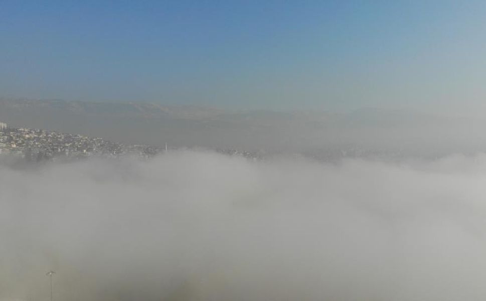 Kahramanmaraş'ta sis etkili oldu: Sürücüler zor anlar yaşadı