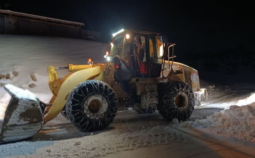 Kahramanmaraş'ta Kırsal Mahalle Yolları Açık mı? Göksun'da Kar Mesaisi