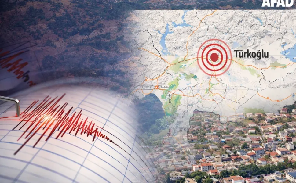 Kandilli ve AFAD Duyurdu: Kahramanmaraş Türkoğlu'nda Korkutan Sarsıntı!