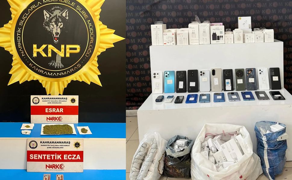 Kahramanmaraş'ta Kaçakçılık ve Narkotik Operasyonu: Çok Sayıda Gözaltı Var!