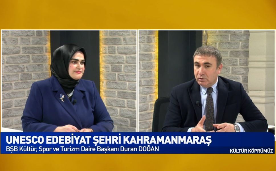 Duran Doğan Duyurdu: Kahramanmaraş Yayıncılığın Başkenti Oluyor