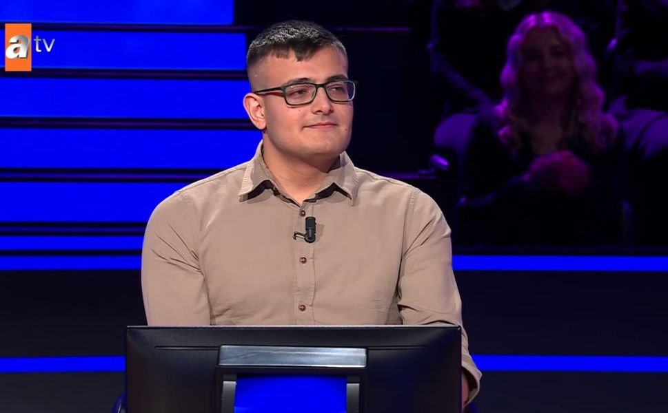 Kahramanmaraşlı Yunus 47 saniyede saydı: Milyoner yarışmacısından ezber bozan gösteri